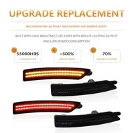 Luzes LED Laterais Fumê para Ford Mustang S650 Gen7 2024-2025: Segurança e Estilo com 4 Peças - imagem 3