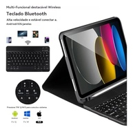 Capa Tablet com Teclado Removível e Mouse Para Samsung S6 Lite 10.4 Polegadas - imagem 3