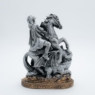 Imagem de São Jorge em Resina 14cm - Decoração Sagrada Resistente e Elegante - imagem 5