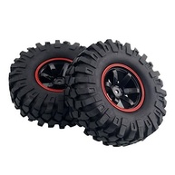 4 Pneus de Borracha Off-Road para SCX10 90046 & D90 - Aderência e Durabilidade Superior - imagem 3