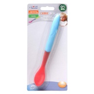 Colher Térmica LOVE Azul com Detalhe Vermelho - Segura e Confiável para Bebês - imagem 1