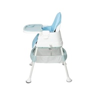 Cadeira de Alimentação Alta 3 em 1 Multifuncional Azul até 24kg - Conforto e Segurança para seu Bebê - imagem 5