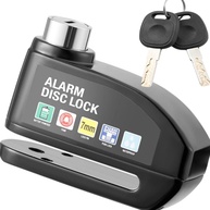 Trava Alarme Cadeado Antifurto para Moto e Bike: Proteção Sonora e Segurança Máxima! - imagem 1