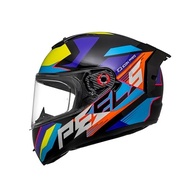 Capacete Fechado Peels Icon Pro Fusion Preto/Amarelo 56: Segurança e Conforto com Óculos Interno - imagem 4