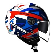 Capacete Masculino Norisk Orion Denver Azul: Estilo e Segurança para Sua Pilotagem - imagem 3