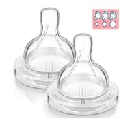 Kit Duplo Bico Anti-Colic 3m+ Philips Avent Fluxo Variável - Silicone Seguro e Livre de BPA - imagem 2