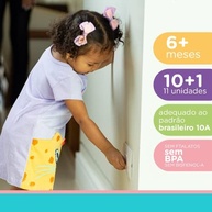 Lolly Protetor de Tomada Transparente - Kit com 11 Unidades Seguro e Fácil de Usar - imagem 4