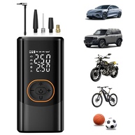 Inflador de Pneu Portátil 150 PSI: Compressor de Ar Sem Fio para Carro, Moto e Bicicleta com LED - imagem 1