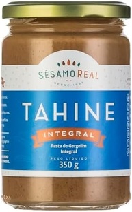 Tahine Integral 350g | 100% Natural, Vegano, Sem Glúten e Sem Lactose | Fonte de Fibras e Cálcio | Moído em Pedra – Sésamo Real - imagem 2