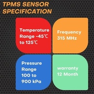 Sensor de Pressão de Pneu Pré-Programado para Toyota e Lexus: Segurança e Performance Garantidas - imagem 4