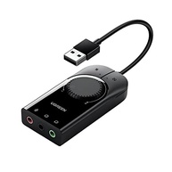Placa de Som USB Ugreen: Som Cristalino para seu Notebook e PC - imagem 2