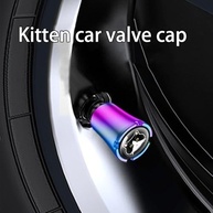 Tampas de Válvula de Pneu com Design de Gato - Proteção e Estilo para Seu Veículo - imagem 5