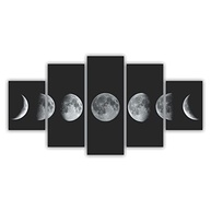 Quadros Decorativos MDF Fases da Lua - Transforme seu Espaço com Estilo e Magia - imagem 2