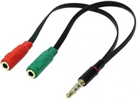 Adaptador Y P2 para P3: Áudio e Microfone Separados para seu Headset Premium Tec Quality - imagem 2