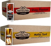 Kit de Molhos Shoyu Premium E Molho Tare Mitsuwa - 250 Sachês (cada Caixa) - imagem 1