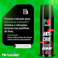 Koube Anti Ruído Pastilhas de Freio 300ml: Silencie o Barulho e Dirija com Tranquilidade - imagem 5