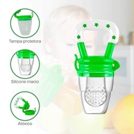 Porta Fruta Chupeta em Silicone Seguro para Bebês - BPA Free, Confortável e Saudável - imagem 4