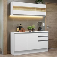 Cozinha Compacta Smart 120cm Madesa em MDF | Design Moderno e Funcional - imagem 1