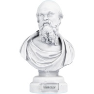 Busto de Sócrates em Mármore - Decore com Filosofia e Estilo - imagem 1