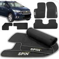 Tapete Automotivo Spin LT LTZ LS 2018-2025: Inteiriço, Emborrachado e Antiderrapante - imagem 2