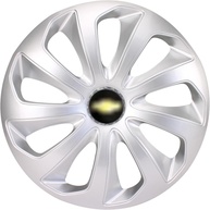 Jogo 4 Calotas Esportivas Velox Aro 15 Prata - Onix, Prisma, Spin e Mais! - imagem 5