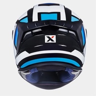 Capacete Fechado Draken Spirit Azul e Branco: Segurança e Estilo para Sua Moto - imagem 4