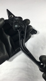 Manete de Freio e Embreagem Esportivo Regulável Verde para CB300, Twister e Strada - imagem 3