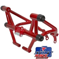 Protetor Stunt Race para Yamaha Fazer 150, Factor 150 e YBR 125 (Vermelho) - Segurança e Estilo! - imagem 4