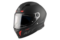 Capacete Masculino MT Stinger 2 Preto Fosco: Segurança e Estilo para sua Moto - imagem 1
