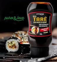 MOLHO DE SOJA TARÊ SEM ADIÇÃO DE AÇÚCARES E CONCERVANTES PURO & LEVE 240G - imagem 3