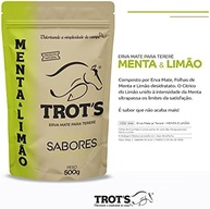 ERVA MATE PARA TERERÉ SABOR MENTA E LIMÃO PACOTE 500G TROT'S - imagem 2