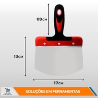 Espátula Inox Redonda Compel: A Ferramenta Versátil para Texturas e Massas - imagem 3