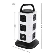Torre de Tomadas Bivolt com 11 Saídas Universais e 2 USB: Organize e Carregue Tudo! - imagem 3