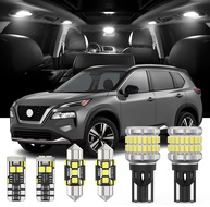 Kit 11 Leds Internos + Ré Nissan Rogue 2021-2024: Iluminação Total e Branca - imagem 1