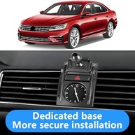 Suporte de Carro LUNQIN para VW Passat (2012-2019): Navegação e Segurança com Travamento Automático - imagem 5