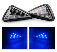 Pisca-Pisca LED TASWK Triângulo Azul TSKMTL01 - Segurança e Estilo para Sua Moto - imagem 1