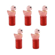 Tampas de Válvula de Pneu de Pato Brilhantes no Escuro - 5 Unidades Universais para Carro, Moto e Bike - imagem 2