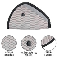 Kit Almofada e Protetor de Cinto de Segurança Universal para Carro (Cinza) - Conforto e Segurança para Todos! - imagem 5
