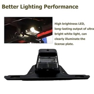Suporte Universal LED Placa de Licença 12V DC - Iluminação Segura e Durável para Seu Veículo - imagem 5