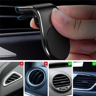 Suporte Magnético Veicular para Celular: Rotação 360° e Design Premium Preto - imagem 4