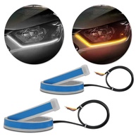 Fita de Farol DRL LED Sequencial 60cm: Segurança e Estilo Moderno para Seu Veículo - imagem 1