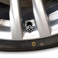 Tampas de Válvula Quadradas Pretas 16mm: Estilo e Proteção para Seu Veículo - imagem 5