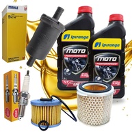 Kit Revisão Completa XRE 300: Óleo Ipiranga, Filtros Valflex/Vedamotors e Vela NGK (2009-2012) - imagem 1