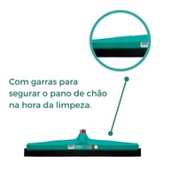 Rodo Vai e Vem Noviça com Cabo, 40cm, Cor Tiffany - Bettanin - imagem 3