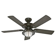 Ventilador de Teto Hunter Fan Angra 5 Pás com Luminária Integrada 127V - Estilo e Conforto Moderno - imagem 2
