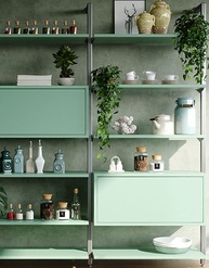 Adesivo Vinil Verde Claro Menta Fosco - Lavável e Resistente à Água - imagem 5