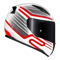 Capacete LS2 FF353 Rapid Circuit Branco e Vermelho: Segurança e Estilo para Sua Pilotagem - imagem 2