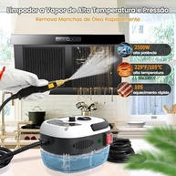 Limpador a Vapor Portátil 2500W - Potente e Versátil para Casa e Carro (220V) - imagem 5