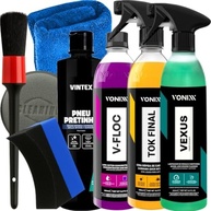 Kit Completo Vonixx: Tok Final, V-Floc, Vexus e Pneu Pretinho + Acessórios Karbox - imagem 2