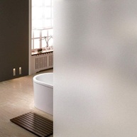 Adesivo Vinil Decorativo Jateado Cristal - 5m x 60cm | Impermeável e Lavável para Vidros e Superfícies Planas - imagem 2